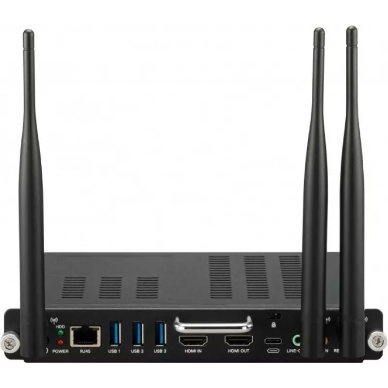 Viewsonic VPC-A31-O1 dators/darbstacija 8 GB DDR4-SDRAM 128 GB SSD Slot-in dators Mini dators Melns