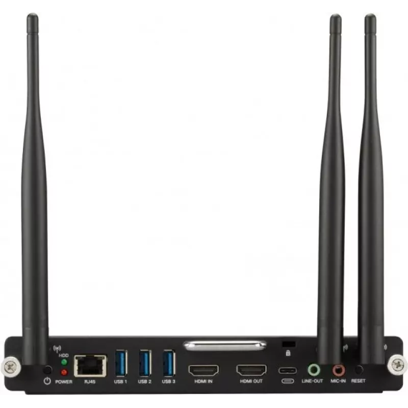 Viewsonic VPC-A31-O1 dators/darbstacija 8 GB DDR4-SDRAM 128 GB SSD Slot-in dators Mini dators Melns