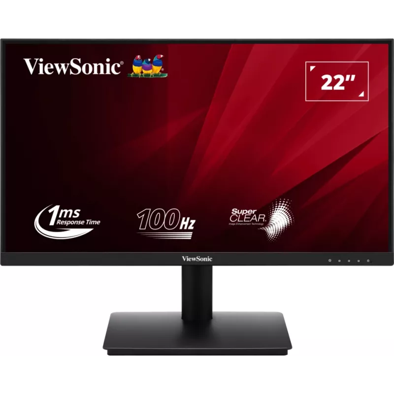 Viewsonic VA220-H datora monitors 55,9 cm (22 collas) 1920 x 1080 pikseļi Full HD LED melns