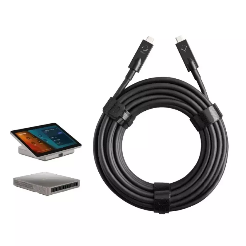 Viewsonic MCB-RS-C10 USB kabelis USB 3.2 Gen 1 (3.1 Gen 1) 10 m USB C Melns