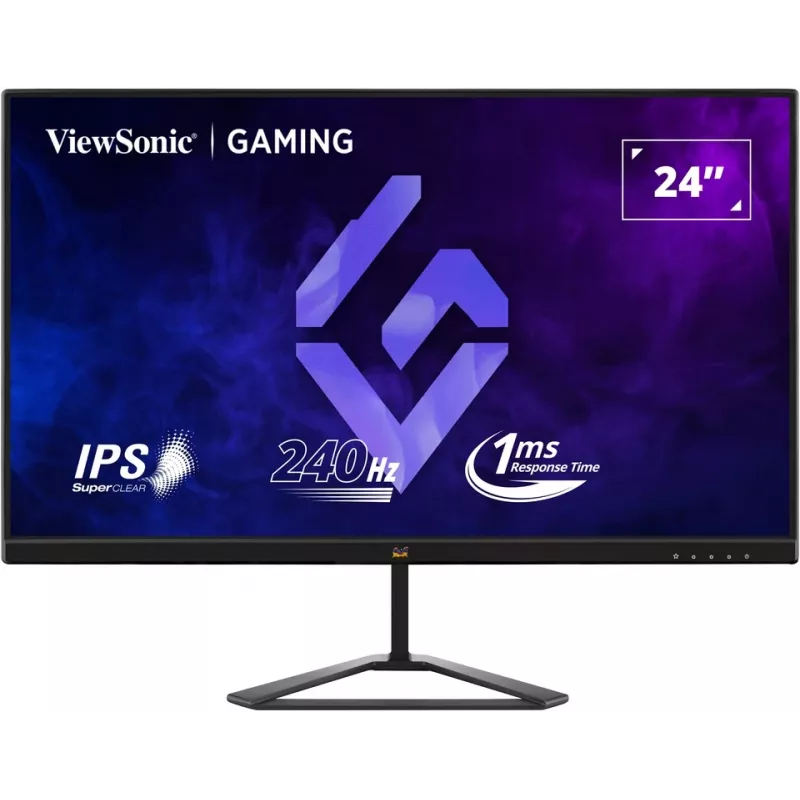 Viewsonic VX Series VX2479A-HD-PRO datora monitors 61 cm (24 collas) 1920 x 1080 pikseļi Full HD LED melns