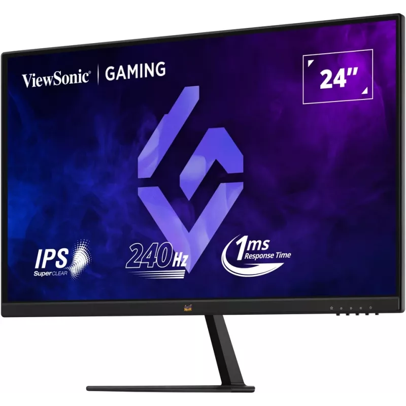 Viewsonic VX Series VX2479A-HD-PRO datora monitors 61 cm (24 collas) 1920 x 1080 pikseļi Full HD LED melns