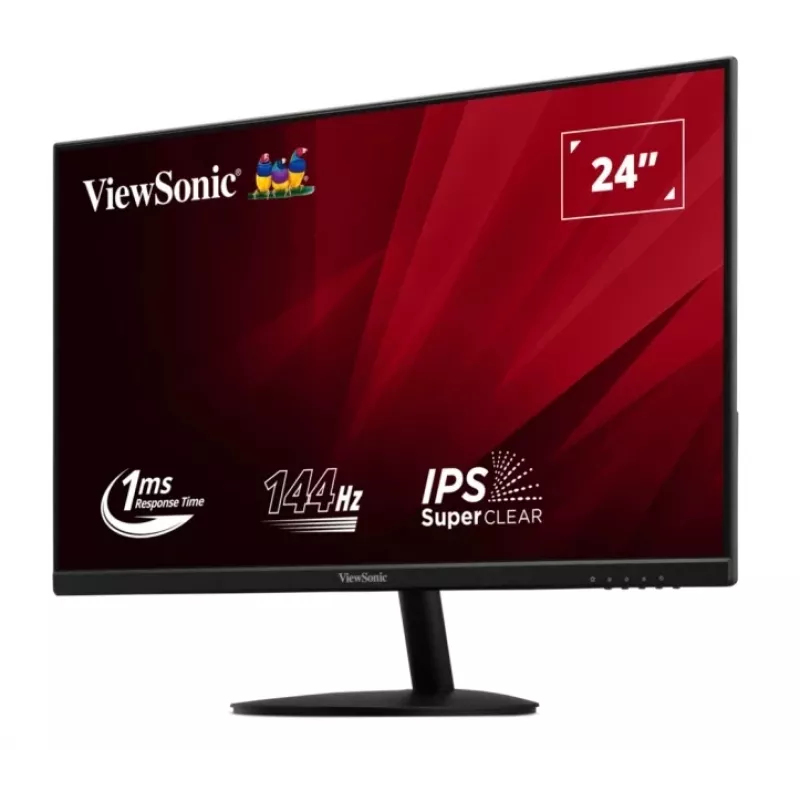 Viewsonic VA VA24E2-H datora monitors 60,5 cm (23,8 collas) 1920 x 1080 pikseļi Full HD LED melns
