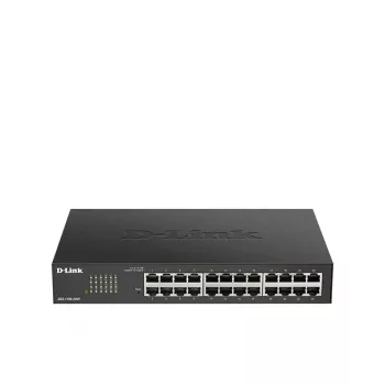 D-Link 24-Port Gigabit Smart Managed Switch, vadāms, L2, Gigabit Ethernet (10/100/1000), montāža statnē, 1U