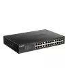 D-Link 24-Port Gigabit Smart Managed Switch, vadāms, L2, Gigabit Ethernet (10/100/1000), montāža statnē, 1U