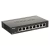 D-Link 8 portu PoE gigabitu viedais pārvaldāmais slēdzis, pārvaldāms, L2/L3, Gigabit Ethernet (10/100/1000), pilna dupleksa, Power over Ethernet (PoE)