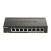 D-Link 8 portu PoE gigabitu viedais pārvaldāmais slēdzis, pārvaldāms, L2/L3, Gigabit Ethernet (10/100/1000), pilna dupleksa, Power over Ethernet (PoE)