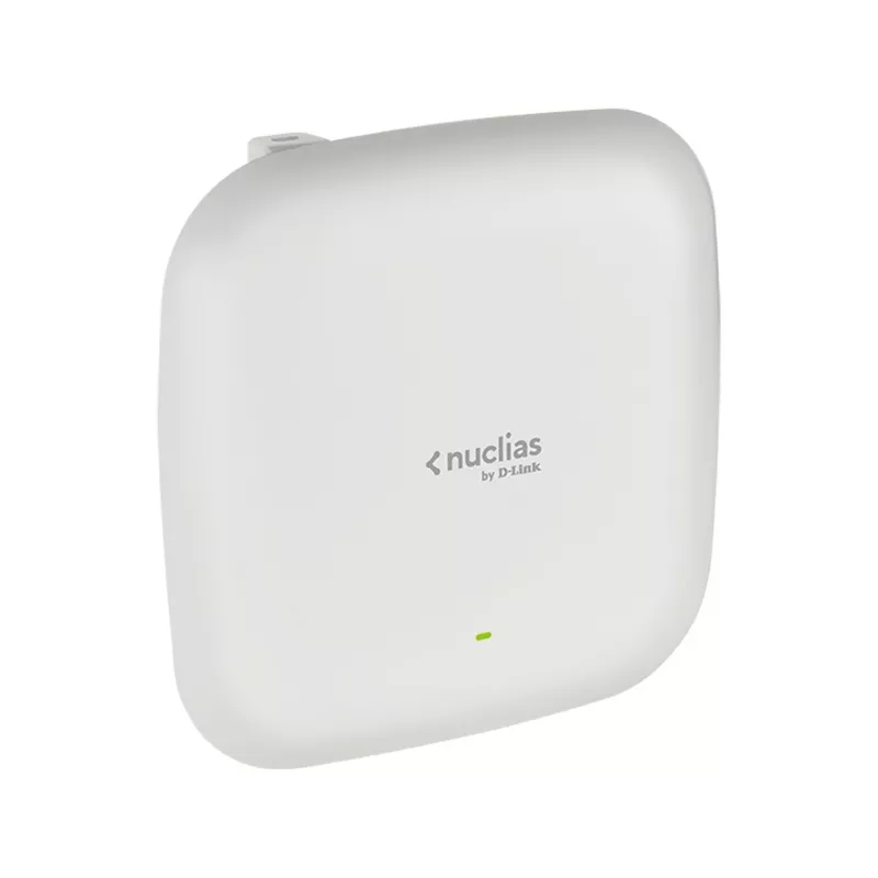 D-Link Nuclias AX1800 Wi-Fi mākoņvadāms piekļuves punkts, 2,4 GHz, 5 GHz, 1200 Mbit/s, SSID, WPA2, WPA3-Enterprise, 10,100,1000 Mbit/s