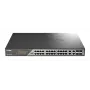 D-Link DSS-200G-28MPP tīkla komutators Pārvaldāms L2 Gigabit Ethernet (10/100/1000) Power over Ethernet (PoE) 1U Pelēks