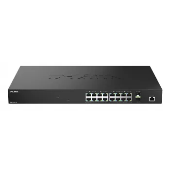 D-Link 18 ovu 2.5G multi-gigabitu viedais pārvaldītais slēdzis ar 2 x 10G SFP+ pieslēgvietām