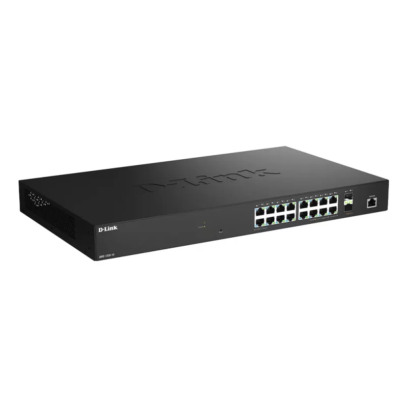 D-Link 18 ovu 2.5G multi-gigabitu viedais pārvaldītais slēdzis ar 2 x 10G SFP+ pieslēgvietām