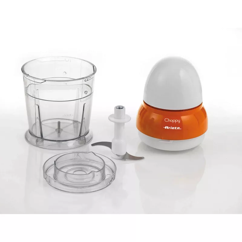 Ariete Choppy, 0,25 L, 4,22 kg, oranža, balta, nerūsējošais tērauds, 100 mm, 100 mm