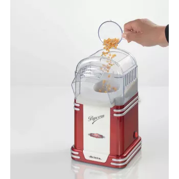 Ariete 2954 popcorn popper Red, balta 2 min 1100 W