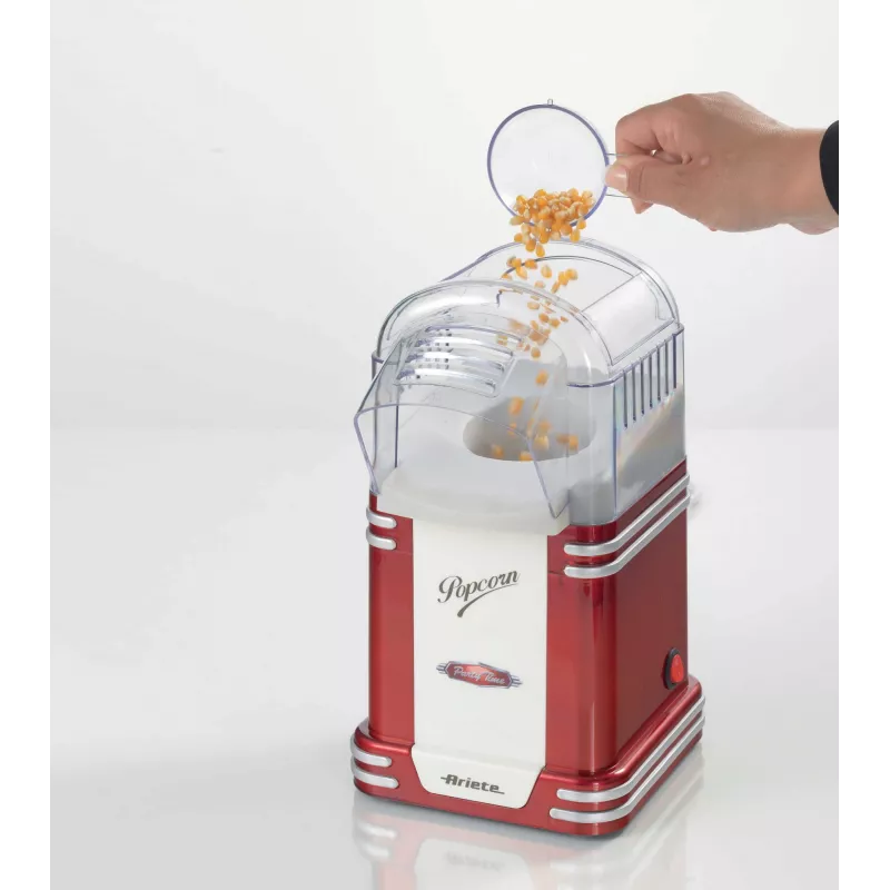 Ariete 2954 popcorn popper Red, balta 2 min 1100 W