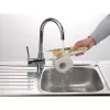 Ariete 457 Gratì Waterproof - ūdensizturīga elektriskā rīve - bezvada - mazgājama zem tekoša ūdens - 2 nerūsējošā tērauda veltņi - balta un dzeltena