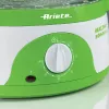 Ariete 911 Healthy Steam - Elektriskais tvaicētājs - 3 grozi - Rīsu trauks - Taimeris 60 min - 800 W - 9 litri - Balta un zaļa