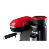 Ariete 1318 Moderna espresso automāts ar integrētu kafijas dzirnaviņu, kafijas pupiņām un maltai kafijai, piena putotājs kapučīno pagatavošanai, 1 un 2 tasīšu filtrs, 1080 W, 800 ml, sarkans