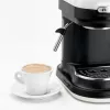 Ariete 1318 Moderna espresso automāts ar iebūvētu kafijas dzirnaviņu, kafijas pupiņām un maltai kafijai, piena putošanas kapučīno pagatavotājs, 1 un 2 tasīšu filtrs, 1080 W, 800 cc, balts