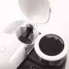 Ariete 1318 Moderna espresso automāts ar iebūvētu kafijas dzirnaviņu, kafijas pupiņām un maltai kafijai, piena putošanas kapučīno pagatavotājs, 1 un 2 tasīšu filtrs, 1080 W, 800 cc, balts