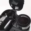 Ariete 1318 Moderna Espresso automāts ar iebūvētu kafijas dzirnaviņu, kafijas pupiņām un maltai kafijai, piena putotājs kapučīno pagatavošanai, 1 un 2 tasīšu filtri, 1080 W, 800 cc, melna