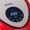 Ariete 4618 Airy Fryer XXL - gaisa fritieris - cep līdz 2,5 kg frī kartupeļu - 7 litri - gatavošana bez eļļas un taukiem - 1800 W - sarkans