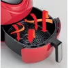 Ariete 4618 Airy Fryer XXL - gaisa fritieris - cep līdz 2,5 kg frī kartupeļu - 7 litri - gatavošana bez eļļas un taukiem - 1800 W - sarkans