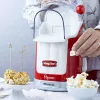 Ariete 2958 Popkorna Gatavotājs Party Time, Popkorna Gatavotājs ar Sviru, 1100 W, Tilpums 600 g, Bez Tauku Karstā Gaisa Gatavošana, Sarkans
