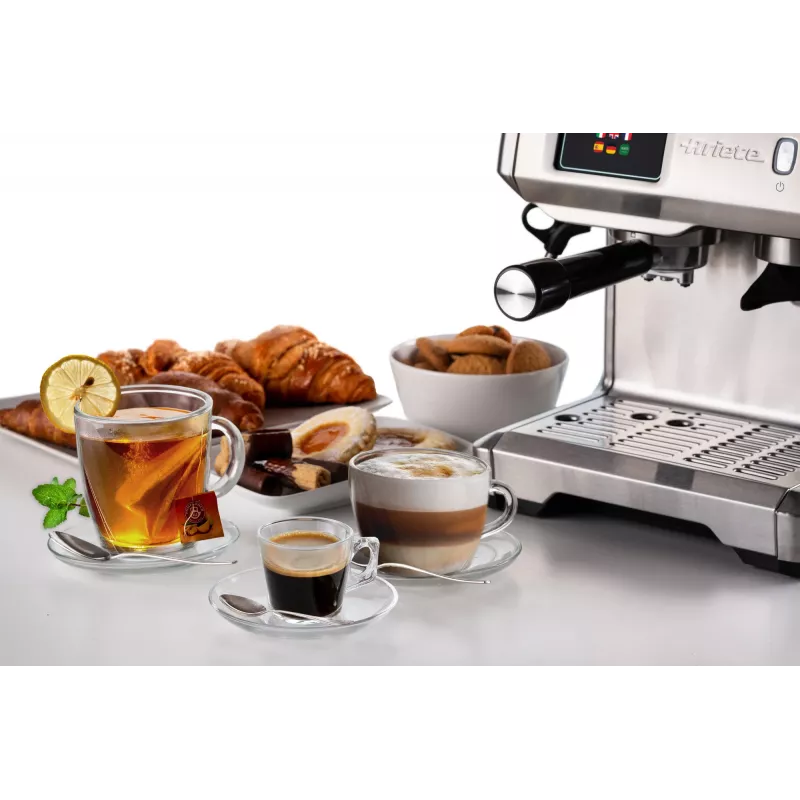Ariete Espresso kafijas automāts 1312, Espresso automāts, 2 L, Kafijas pupiņas, Iebūvēta dzirnaviņas, 1600 W, Sudraba
