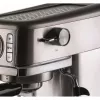 Ariete 1381 kafijas automāts ar manometru, saderīgs ar maltu kafiju un ESE kafijas pākstiņiem, 1300 W, 1,1 L tvertnes tilpums, 15 bāru spiediens, filtrs ½ krūzei, kapučīno pagatavošanas ierīce, sudraba krāsā