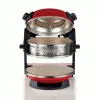 Ariete 927 Pizzeria, dubultā picas krāsns, 2 picas 4 minūtēs, 2300 W, 2 ugunsizturīgi akmeņi, 2 termostati, diametrs 32 cm, 5 cepšanas līmeņi, 2 nerūsējošā tērauda lāpstiņas, sarkana