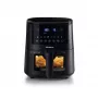 Ariete 4633, Karstā gaisa fritieris 4L, 1400W, Tilpums 4L, 9 programmas, Kratīšanas un grilēšanas funkcija, Temperatūra līdz 200°C, Melns