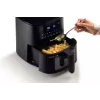 Ariete 4633, Karstā gaisa fritieris 4L, 1400W, Tilpums 4L, 9 programmas, Kratīšanas un grilēšanas funkcija, Temperatūra līdz 200°C, Melns