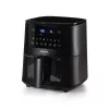 Ariete 4633, Karstā gaisa fritieris 4L, 1400W, Tilpums 4L, 9 programmas, Kratīšanas un grilēšanas funkcija, Temperatūra līdz 200°C, Melns