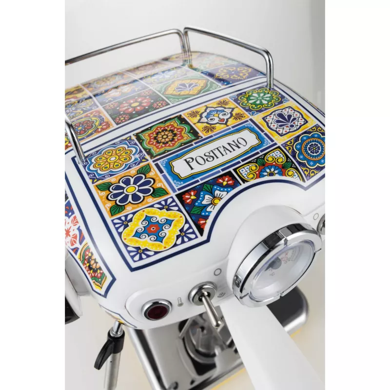 Ariete 1389 Positano kafijas automāts, 850W, tvertnes tilpums 0,9L, filtrs 1 vai 2 tasēm, pilēšanas paplāte, piena putotājs