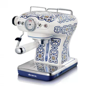 Ariete 1389 Capri kafijas automāts, 850W, Tvertnes tilpums 0.9L, 1 vai 2 tasīšu filtrs, Pilienu paplāte, Piena putotājs