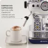 Ariete 1389 Capri kafijas automāts, 850W, Tvertnes tilpums 0.9L, 1 vai 2 tasīšu filtrs, Pilienu paplāte, Piena putotājs