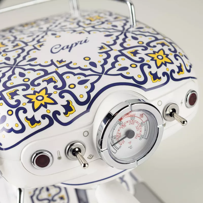 Ariete 1389 Capri kafijas automāts, 850W, Tvertnes tilpums 0.9L, 1 vai 2 tasīšu filtrs, Pilienu paplāte, Piena putotājs