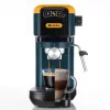 Ariete 1399 Espresso kafijas automāts, maltai kafijai un ESE kafijas pākstīm, 1300 W, 1,1 L tilpums, 15 bāru spiediens, 1, 2 tasīšu un ESE pākšu filtrs, kapučīno, dzeltenā krāsā