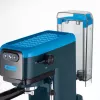 Ariete 1399 Espresso kafijas automāts, maltai kafijai un ESE pākstīm, 1300 W, 1,1 L tvertne, 15 bāru spiediens, 1, 2 krūzīšu un ESE pākstes filtrs, kapučīno, zils