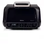 Ariete 4635 Air Fryer Grill, gaisa cepeškrāsns un grils, steiku grils, 1700 W, tilpums 8 L, cepšana un grilēšana, 8 gatavošanas funkcijas, taimeris, melna