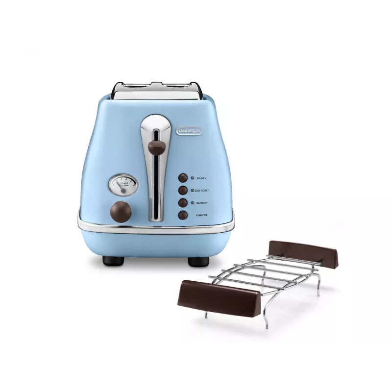 De’Longhi CTOV 2103.AZ tosteris 2 šķēlēm 900 W zils