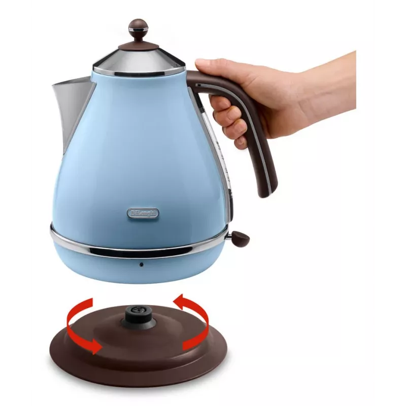 De’Longhi KBOV 2001.AZ elektriskā tējkanna 1,7 L 2000 W zila