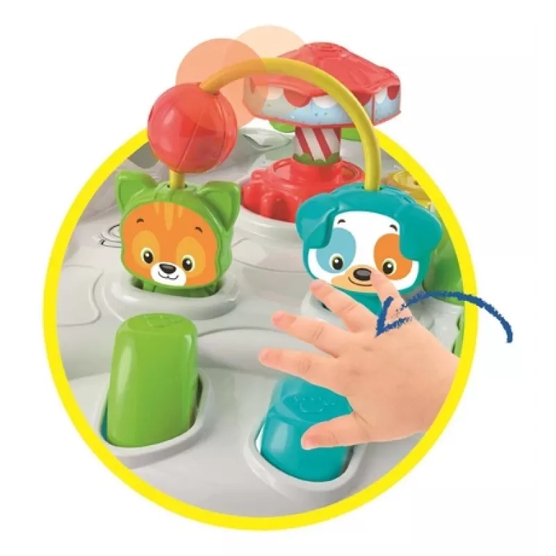 Clementoni Baby Park aktivitāšu galds, 1 gads, skaņojošs, daudzkrāsains