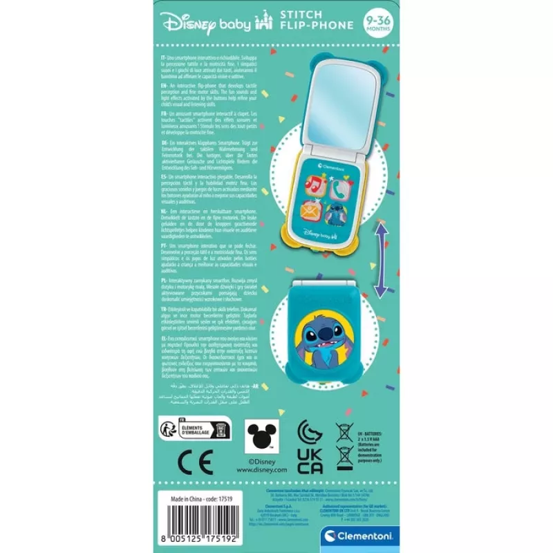 Clementoni Disney Baby 17519 rotaļlietu tālrunis