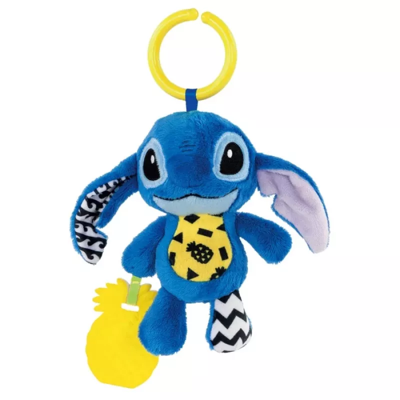 Clementoni Disney Baby Stitch Soft Rattle mazuļa iekaramā rotaļlieta