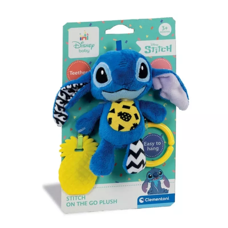 Clementoni Disney Baby Stitch Soft Rattle mazuļa iekaramā rotaļlieta