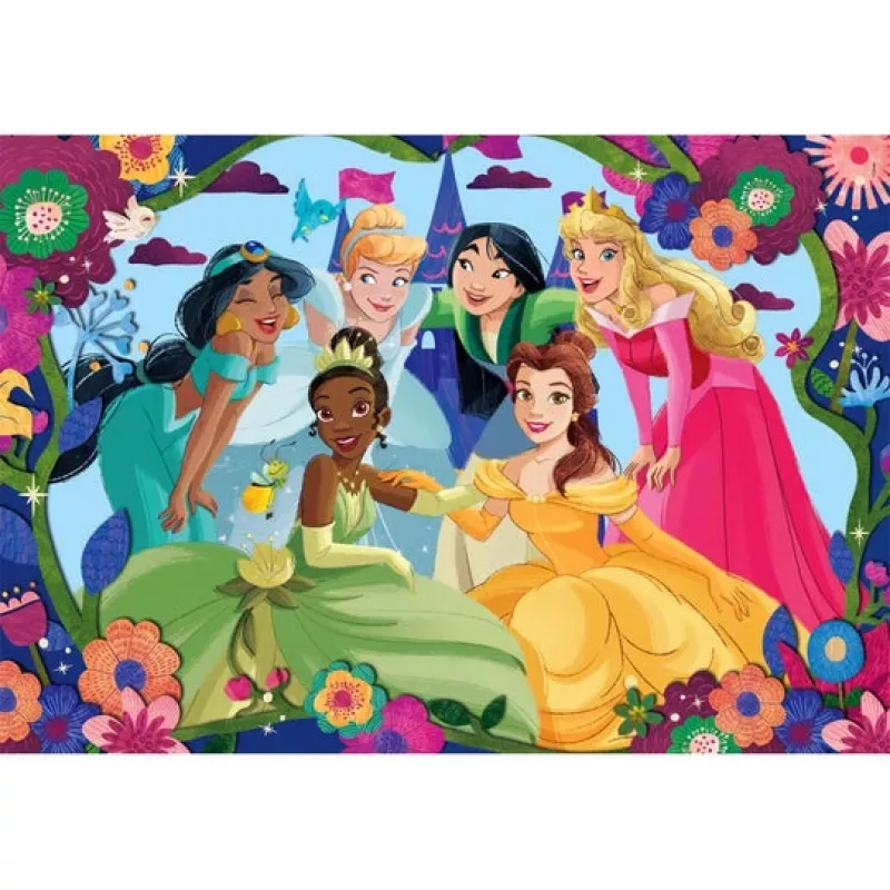Clementoni Supercolor Disney Princess Puzle 30 gab. Karikatūras