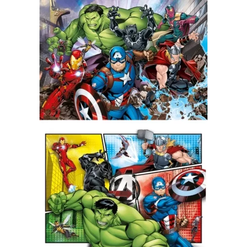 Clementoni puzle 2x60 gabali, Atriebēji (21605)