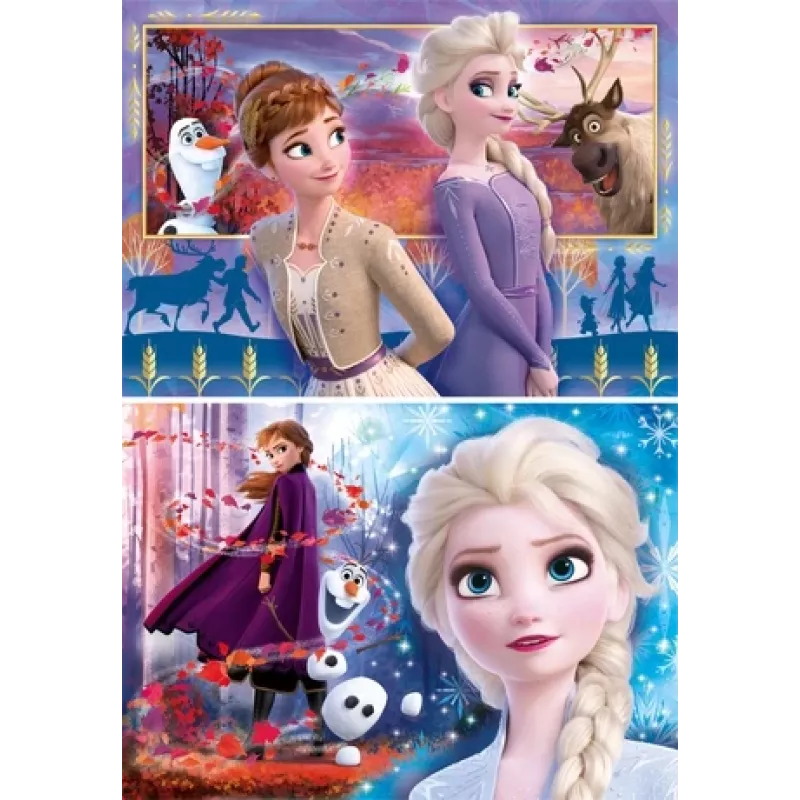 Clementoni Frozen 2 Puzle 60 gab. Televīzija/filmas