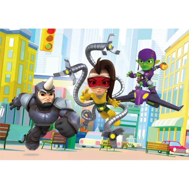 Clementoni Spidey & His Amazing Friends Puzle 20 gab. Komiksi